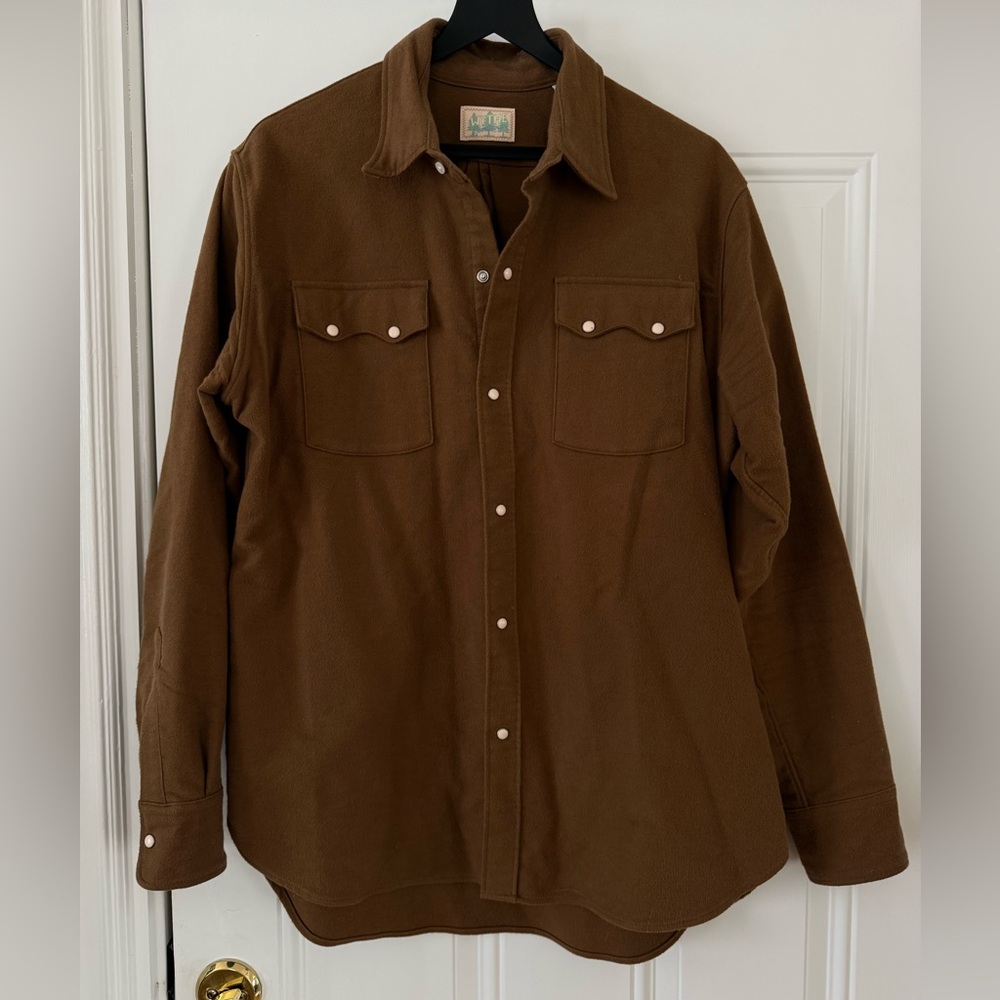Wythe Moleskin Pearlsnap Shirt